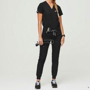 Figs Scrub Set- Black- Catarina M/ Zamora M